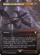 Mordor on the March (Borderless) (LTC-512) [Tales of Middle-earth Commander] Foil