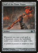 Staff of the Flame Magus (M14-220) [Magic 2014]
