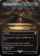 Shards of Narsil - Thorn of Amethyst (LTC-356) (Borderless) [Tales of Middle-earth Commander] Foil