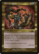 Barrin's Spite (INV-235) [Invasion] Foil