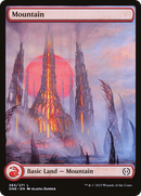 Mountain (265) - Full Art (ONE-265) [Phyrexia: All Will Be One] Foil