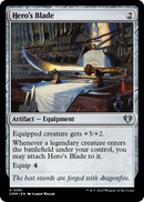 Hero's Blade (CMM-391) [Commander Masters]