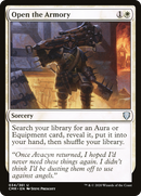 Open the Armory (CMR-034) [Commander Legends] Foil