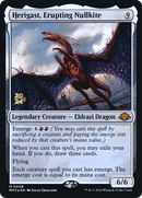 Herigast, Erupting Nullkite (PRE-008) [Modern Horizons 3 Promos] Foil