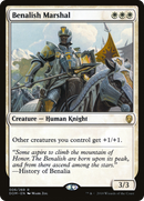 Benalish Marshal (DOM-006) [Dominaria] Foil
