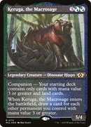 Keruga, the Macrosage (Foil Etched) (MUL-113) [Multiverse Legends] Foil