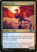 Enigma Drake (M19-216) [Core Set 2019] Foil