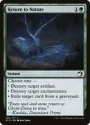 Return to Nature (MID-195) [Innistrad: Midnight Hunt]