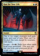 Run for Your Life (Surge Foil) (WHO-759) [Doctor Who] Foil