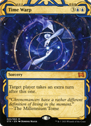 Time Warp (STA-022) (Showcase) (Borderless) [Strixhaven Mystical Archive] Etched Foil