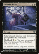 Unburial Rites (LIST-ISD-122) [The List]