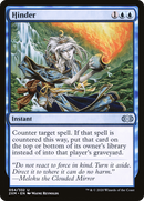 Hinder (2XM-054) [Double Masters] Foil