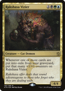 Rakshasa Vizier (PRE-193) [Khans of Tarkir Promos] Foil