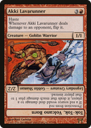 Akki Lavarunner // Tok-Tok, Volcano Born (CHK-153) [Champions of Kamigawa] Foil
