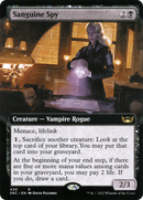 Sanguine Spy (Extended Art) (SNC-420) [Streets of New Capenna] Foil