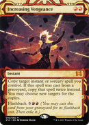Increasing Vengeance (STA-040) (Showcase) (Borderless) [Strixhaven Mystical Archive] Foil