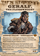 Geralf, the Fleshwright (Showcase) (OTJ-287) (Borderless) [Outlaws of Thunder Junction] Foil