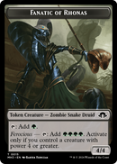 Fanatic of Rhonas (TMH3-015) [Modern Horizons 3 Tokens] Foil