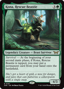Kona, Rescue Beastie (DSK-187) [Duskmourn: House of Horror] Foil