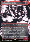 Slobad, Iron Goblin (Showcase) (ONE-311) (Borderless) [Phyrexia: All Will Be One] Foil