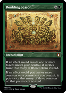 Doubling Season (Foil Etched) (CMM-557) [Commander Masters] Foil