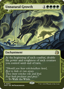 Unnatural Growth (WOT-062) (Showcase) (Borderless) [Wilds of Eldraine: Enchanting Tales] Foil