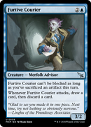 Furtive Courier (MKM-059) [Murders at Karlov Manor] Foil