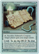Ashnod's Coupon (ARENA-014) [Arena League 2004] Foil