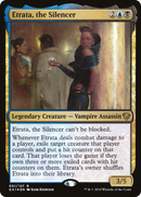 Etrata, the Silencer (GR1-001) [GRN Guild Kit] Foil