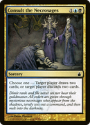 Consult the Necrosages (RAV-199) [Ravnica: City of Guilds] Foil