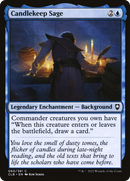 Candlekeep Sage (CLB-060) [Commander Legends: Battle for Baldur's Gate] Foil