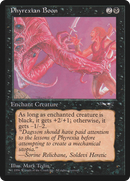 Phyrexian Boon (Man Held Aloft) (ALL-023) [Alliances]