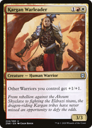 Kargan Warleader (ZNR-224) [Zendikar Rising] Foil
