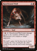 Runebound Wolf (VOW-176) [Innistrad: Crimson Vow]