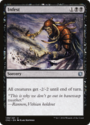 Infest (CN2-139) [Conspiracy: Take the Crown] Foil
