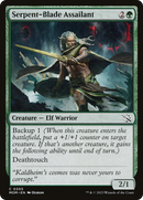 Serpent-Blade Assailant (MOM-205) [March of the Machine] Foil