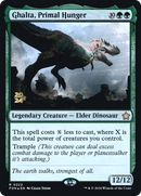Ghalta, Primal Hunger (FDN) (PRE-222) [Foundations Promos] Foil