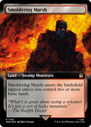 Smoldering Marsh (Extended Art) (Surge Foil) (WHO-1108) [Doctor Who] Foil