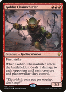 Goblin Chainwhirler (PPM20-129P) [Promo Pack: Dominaria Promos] Foil