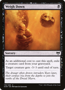 Weigh Down (KHM-118) [Kaldheim] Foil