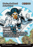 Monica, the Marvel - Aurelia, the Warleader (Borderless) (MAR-086) [Marvel Universe Eternal-Legal] Foil
