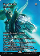 Doom Variant - Roaming Throne (Borderless) (MAR-099) [Marvel Universe Eternal-Legal] Foil