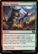 Rhino's Rampage (MSC-823) [Commander: Marvel Super Heroes] Foil