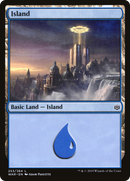 Island (WAR-253) [War of the Spark] Foil