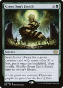 Green Sun's Zenith (2X2-150) [Double Masters 2022] Foil