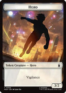 Hero // Robot Villain Double-Sided Token (MSH-002/020) [Marvel Super Heroes]