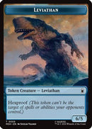 Leviathan // Food Double-Sided Token (MSH-005/019) [Marvel Super Heroes]