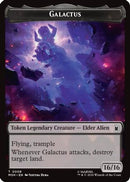 Galactus // Squirrel Double-Sided Token (MSH-008/014) [Marvel Super Heroes]