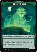 The Tiger God // Sturdy Shield Double-Sided Token (MSH-015/021) [Marvel Super Heroes] Foil