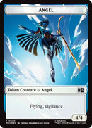 Angel (020) // Vibranium (031) Double-Sided Token (Surge Foil) (MSC-20 // 31) [Commander: Marvel Super Heroes] Foil